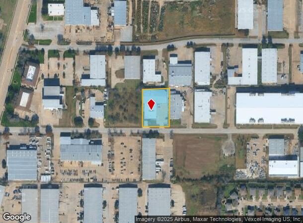 1201 Commercial Blvd S, Arlington, TX Parcel Map