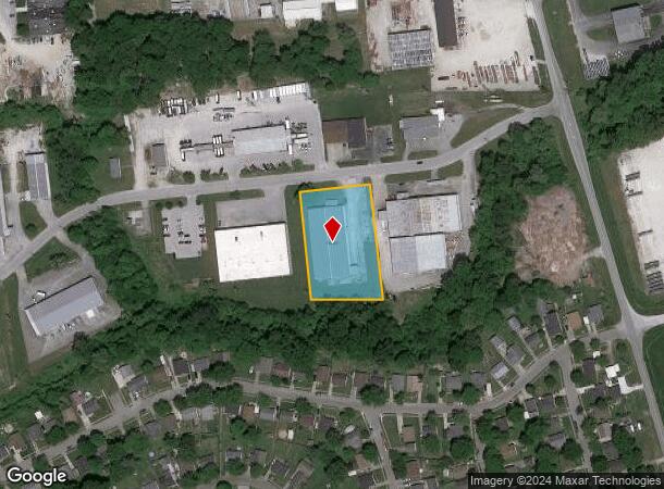  2700 Warehouse Rd, Owensboro, KY Parcel Map