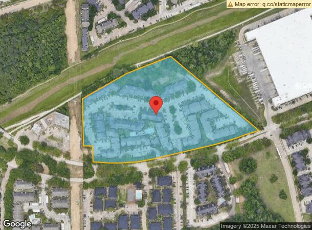  1350 Greens Pkwy, Houston, TX Parcel Map