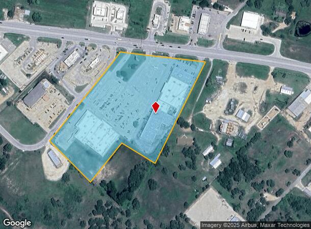  2438 E Austin St, Giddings, TX Parcel Map