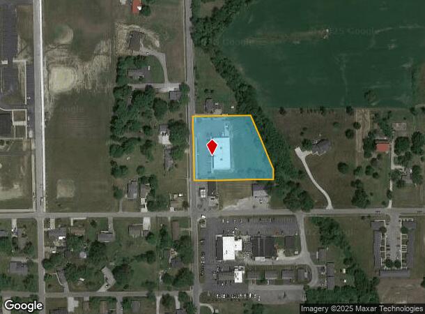 807 S Main St, Upland, IN Parcel Map