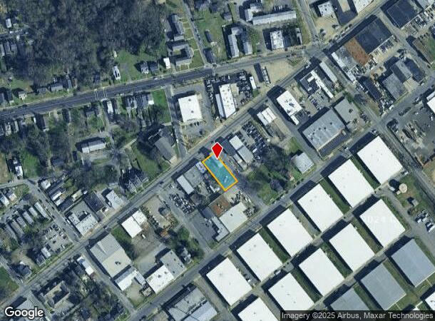  2704 Hull St, Richmond, VA Parcel Map