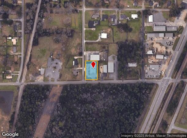 110 Baker Rd, Satsuma, AL Parcel Map