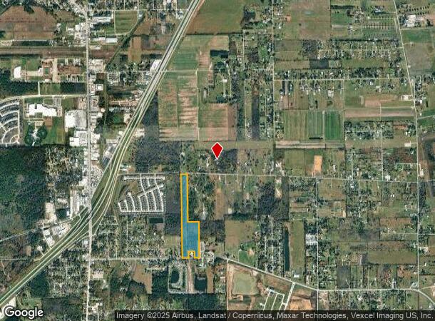  1007 Kennings Rd, Crosby, TX Parcel Map