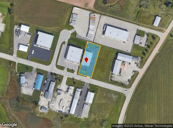 1230 Flightway Dr, De Pere, WI Parcel Map