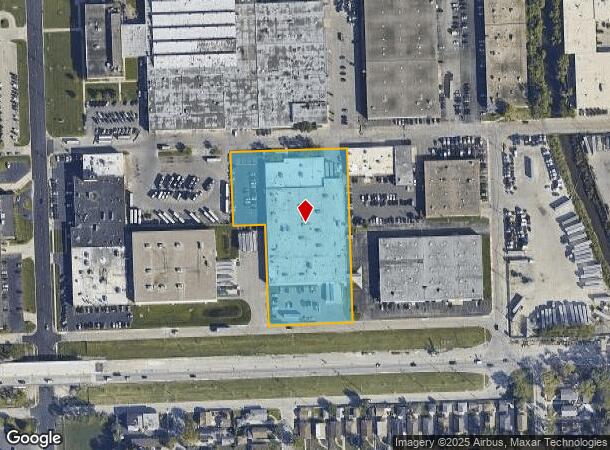  2305 W Cermak Rd, Broadview, IL Parcel Map