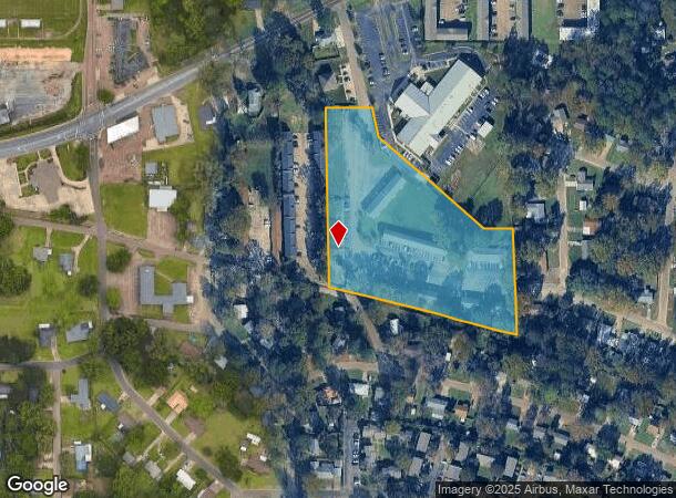  2549 Burma Drive Ext, Pearl, MS Parcel Map