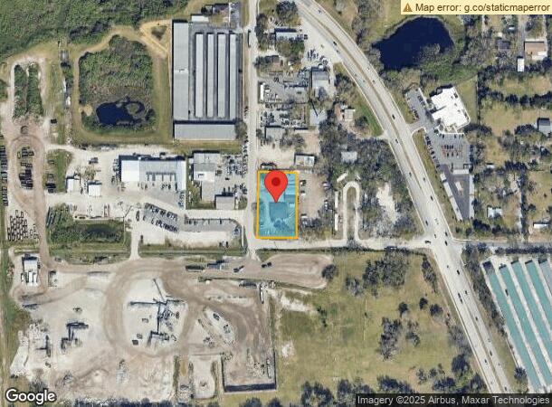  14807 N 12Th St, Lutz, FL Parcel Map