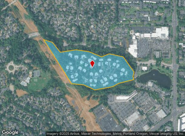 15200 Sw Teal Blvd, Beaverton, OR Parcel Map