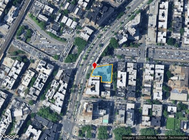  1700 Grand Concourse, Bronx, NY Parcel Map