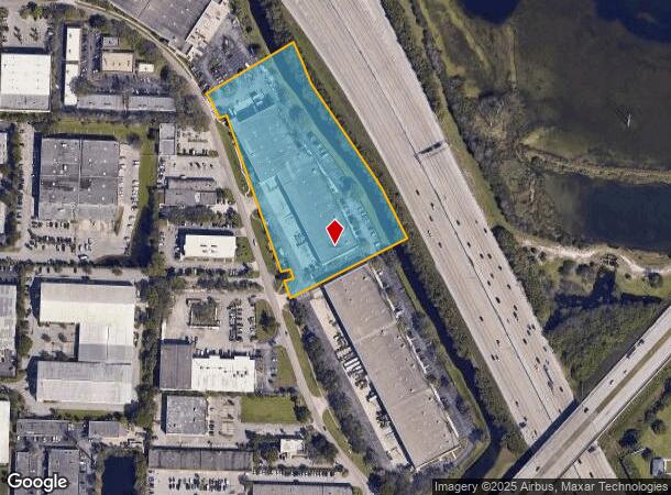 1801 Okeechobee Rd, West Palm Beach, FL Parcel Map