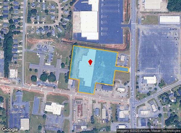 813 N Houston Rd, Warner Robins, GA Parcel Map