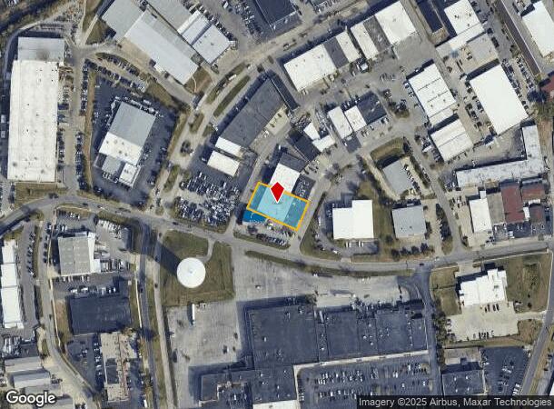  1109 Commercial Dr, Lexington, KY Parcel Map