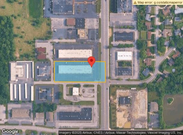 7890 Broadway, Merrillville, IN Parcel Map