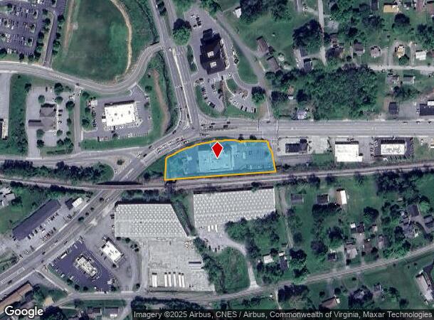 668 W Main St, Abingdon, VA Parcel Map