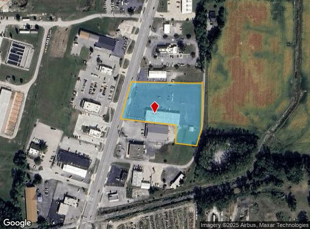 633 N Main St, Bluffton, IN Parcel Map