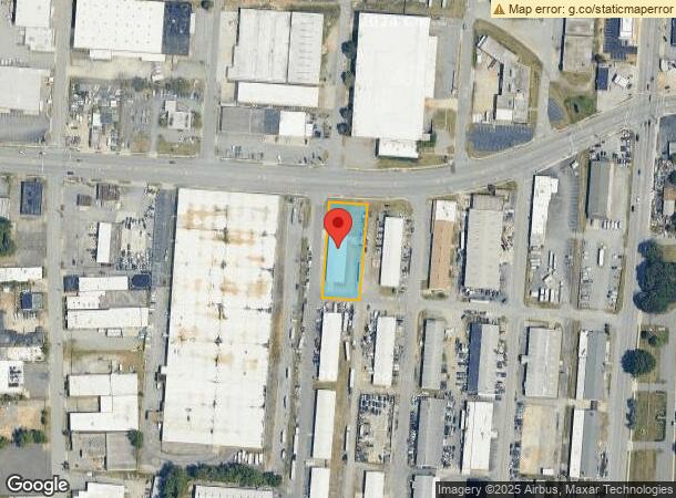  810 Warehouse St, Greensboro, NC Parcel Map