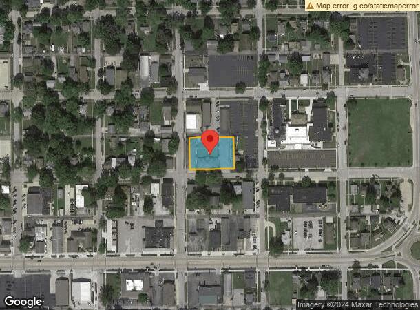  1315 Main St, Highland, IL Parcel Map