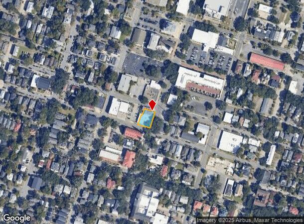  1601 Bull St, Savannah, GA Parcel Map