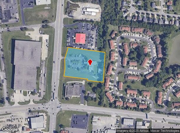 9582 Princeton Glendale Rd, Hamilton, OH Parcel Map