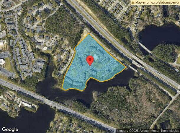  1460 Oakcrest Dr, Columbia, SC Parcel Map