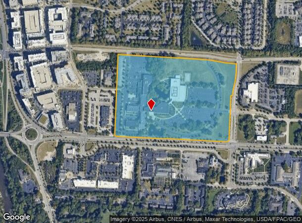 1 Dave Thomas Blvd, Dublin, OH Parcel Map