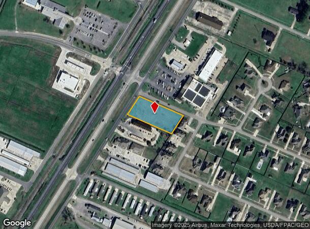6681 La Highway 1 S, Addis, LA Parcel Map