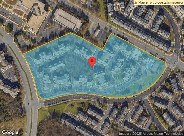  13600 Legacy Cir, Herndon, VA Parcel Map