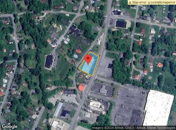  1555 Main St E, Oak Hill, WV Parcel Map