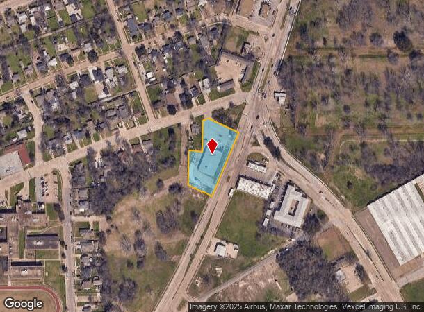 2683 Cedar Crest Blvd, Dallas, TX Parcel Map