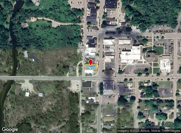 105 N Bridge St, Bellaire, MI Parcel Map