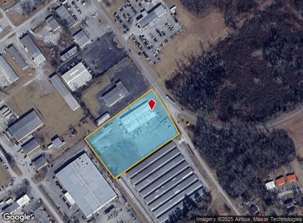 970 S Anderson St, Tullahoma, TN Parcel Map