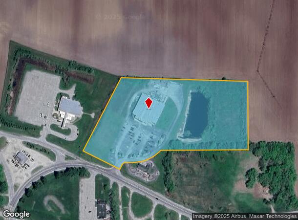 485 E Michigan St, New Carlisle, IN Parcel Map