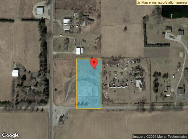  1020 E Mosherville Rd, Jonesville, MI Parcel Map