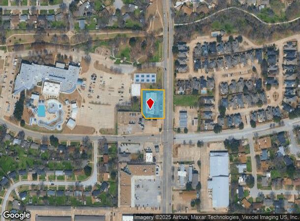 603 N Main St, Euless, TX Parcel Map