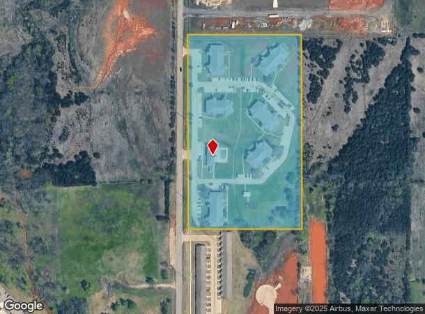 3105 Acme Rd, Shawnee, OK Parcel Map