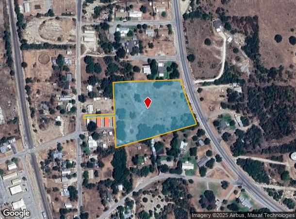 1603 Us Highway 84 E, Goldthwaite, TX Parcel Map