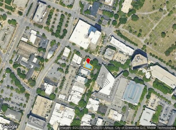 247 N Main St, Greenville, SC Parcel Map