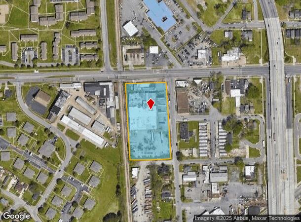  500 Confederate Ave, Portsmouth, VA Parcel Map