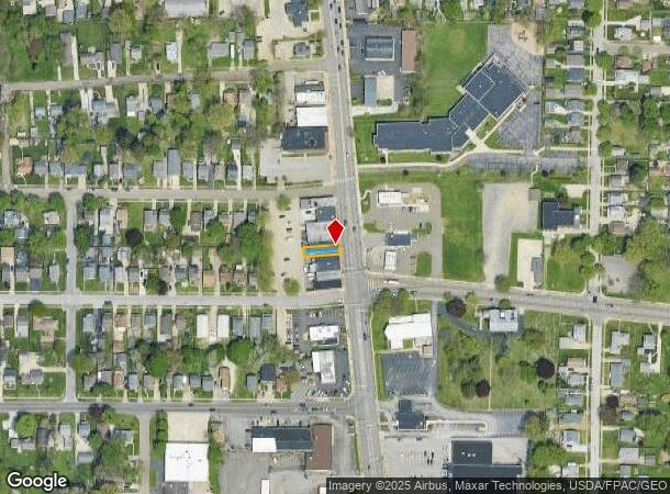  644 Canton Rd, Akron, OH Parcel Map