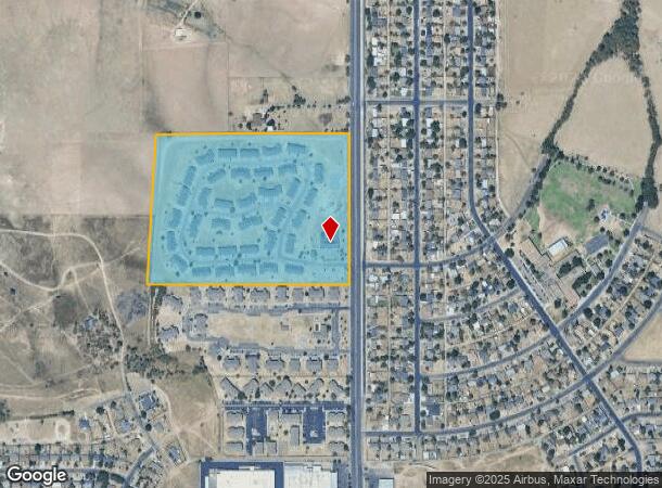  2801 N Grand St, Amarillo, TX Parcel Map