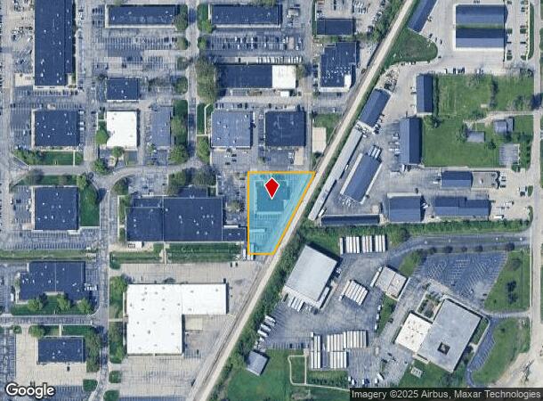  8005 Castleway Dr, Indianapolis, IN Parcel Map
