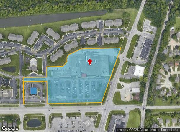 1330 W Southport Rd, Indianapolis, IN Parcel Map