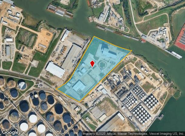  16661 Jacintoport Blvd, Houston, TX Parcel Map