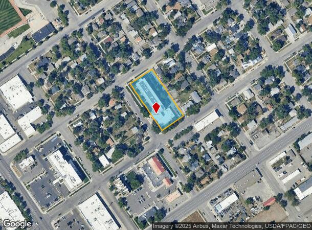 725 N 25Th St, Billings, MT Parcel Map