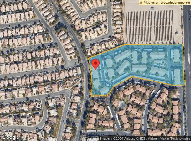  2201 N Buffalo Dr, Las Vegas, NV Parcel Map