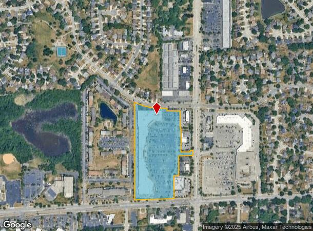 1090 S Roselle Rd, Schaumburg, IL Parcel Map