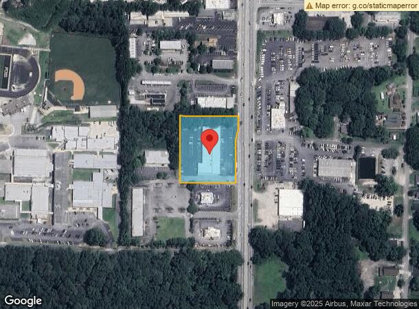  190 Glynn St N, Fayetteville, GA Parcel Map