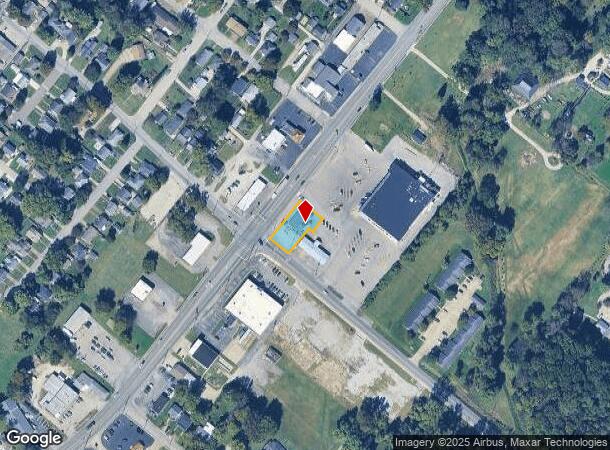 1128 S Green St, Henderson, KY Parcel Map