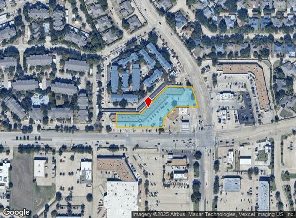4043 Trinity Mills Rd, Dallas, TX Parcel Map